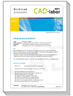 Archicad Schulung Absolute Basis